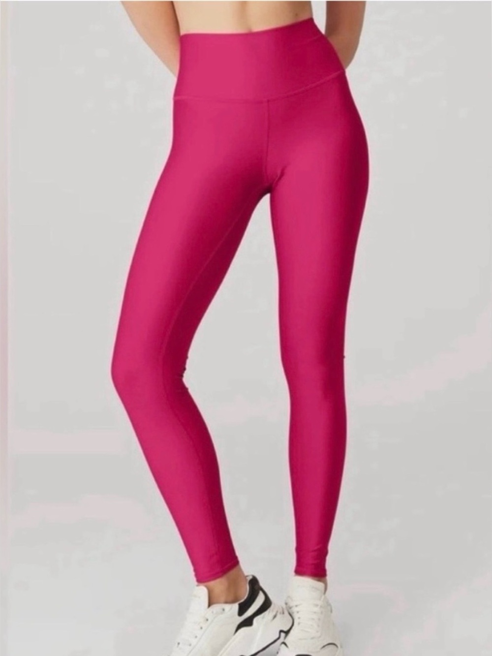 EUC Alo Yoga 7/8 High Waist Airlift Leggings Berry Fuchsia